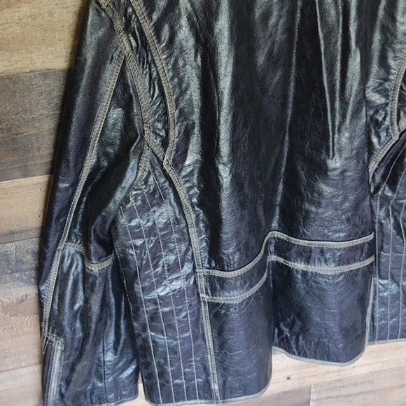 Cody James Moto Buffalo leather Jacket sz Med Mens - Picture 11 of 12